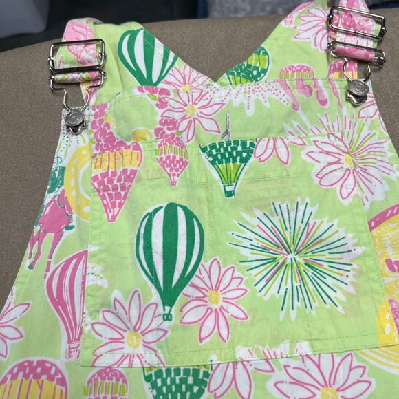 Lilly Pulitzer Womens overalls bibs MEDIUM - Picture 3 of 5